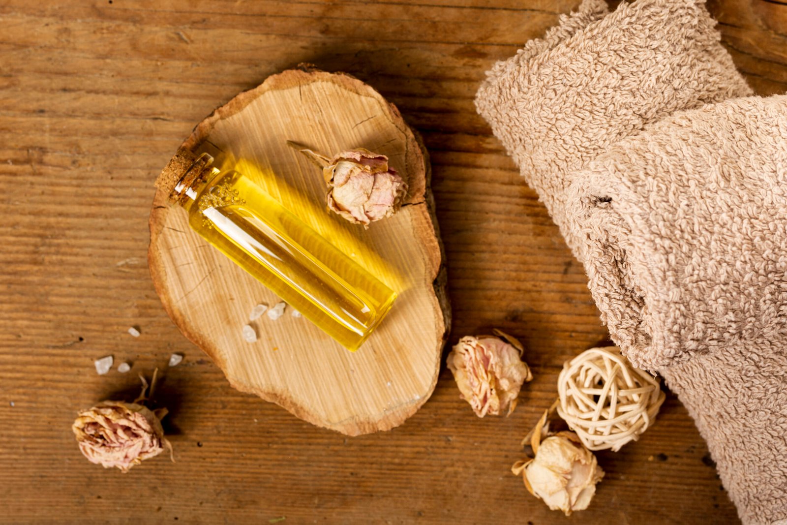 Natural Body Oil for Dry Skin & Scar Care Daily Support