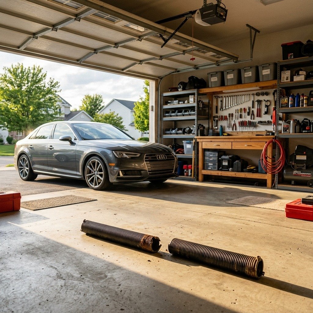 Broken Garage Door