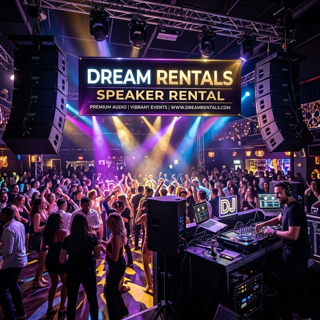 Why Speaker Rental Is the Smartest Call You'll Make for Your Next Event