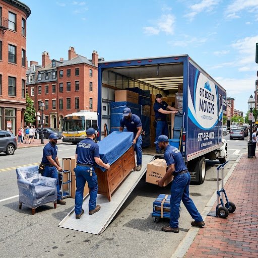 Moving Across Boston